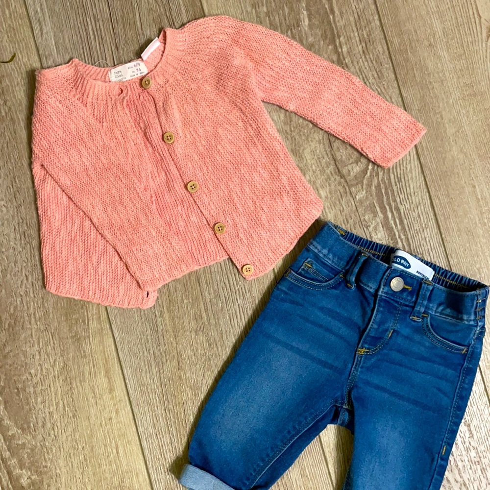 Zara Button Up Sweater